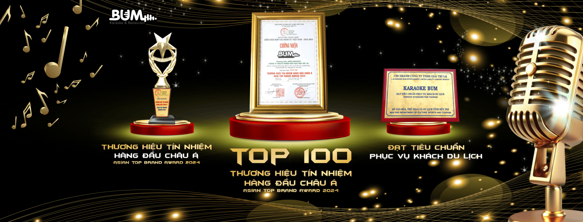 Các Giải Thưởng Và Thành Tựu Đạt Được Của Karaoke Bum